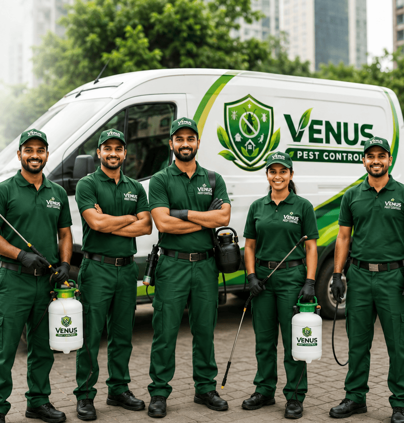 Venus Pest Control Professional Team in Mumbai